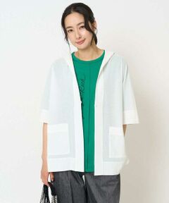 GEORGES RECH / ジョルジュ・レッシュ カーディガン・ボレロ | シアーフードカーディガン