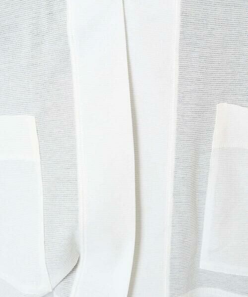 GEORGES RECH / ジョルジュ・レッシュ カーディガン・ボレロ | シアーフードカーディガン | 詳細13