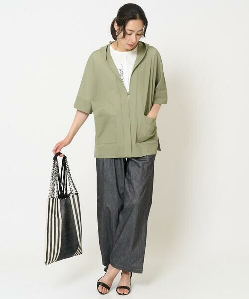 GEORGES RECH / ジョルジュ・レッシュ カーディガン・ボレロ | シアーフードカーディガン | 詳細19