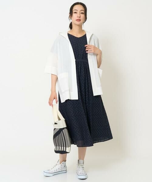 GEORGES RECH / ジョルジュ・レッシュ カーディガン・ボレロ | シアーフードカーディガン | 詳細20