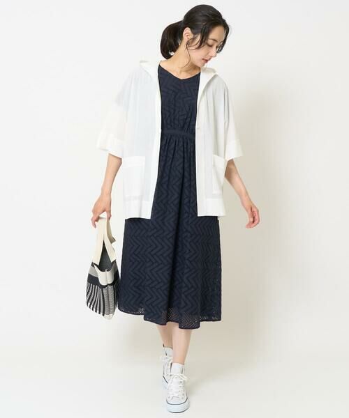 GEORGES RECH / ジョルジュ・レッシュ カーディガン・ボレロ | シアーフードカーディガン | 詳細23