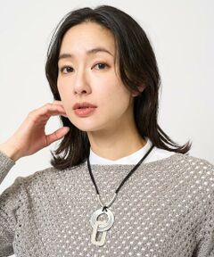 GEORGES RECH / ジョルジュ・レッシュ ネックレス・ペンダント・チョーカー | [日本製]サークルスクエアメタルネックレス