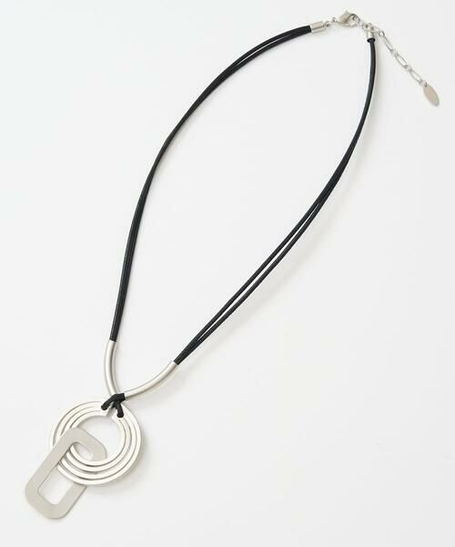 GEORGES RECH / ジョルジュ・レッシュ ネックレス・ペンダント・チョーカー | [日本製]サークルスクエアメタルネックレス | 詳細1