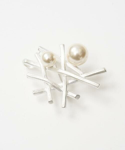 GEORGES RECH / ジョルジュ・レッシュ ブローチ・コサージュ | イミテーションパールメタルブローチ | 詳細1