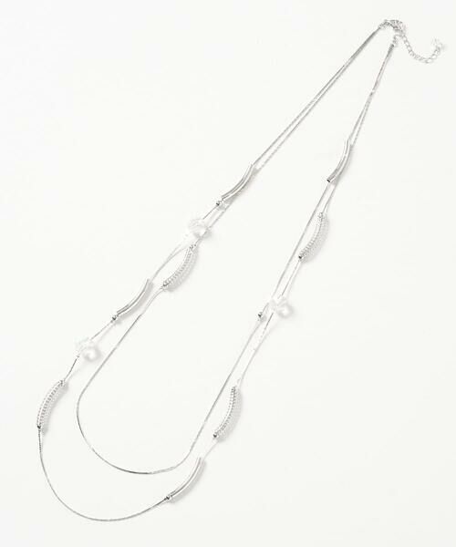 GEORGES RECH / ジョルジュ・レッシュ ネックレス・ペンダント・チョーカー | [日本製]メタルパーツ2連ネックレス | 詳細1