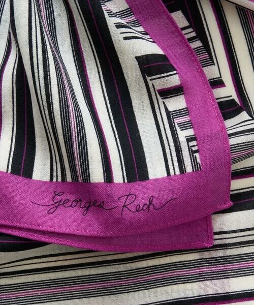 GEORGES RECH / ジョルジュ・レッシュ マフラー・ショール・スヌード・ストール | ウールストライプストール | 詳細2