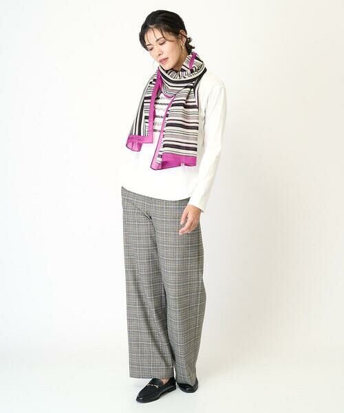 GEORGES RECH / ジョルジュ・レッシュ マフラー・ショール・スヌード・ストール | ウールストライプストール | 詳細5