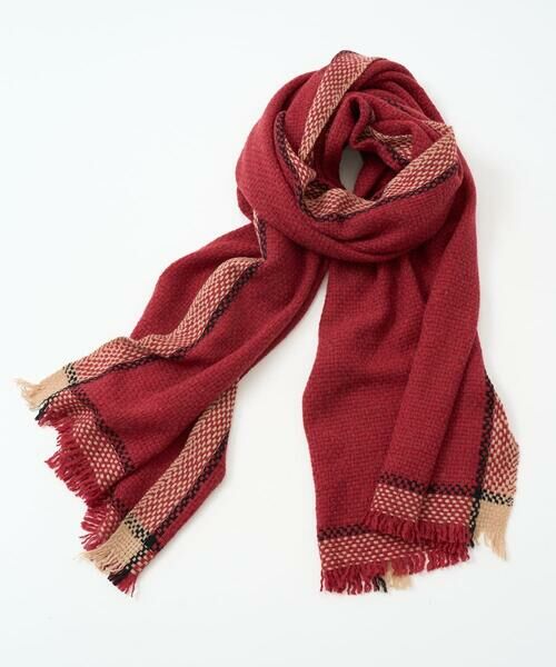 GEORGES RECH / ジョルジュ・レッシュ マフラー・ショール・スヌード・ストール | ウールラインストール | 詳細1