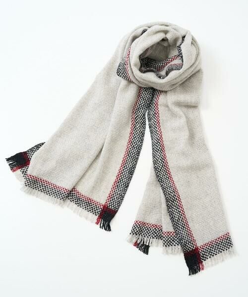 GEORGES RECH / ジョルジュ・レッシュ マフラー・ショール・スヌード・ストール | ウールラインストール | 詳細2