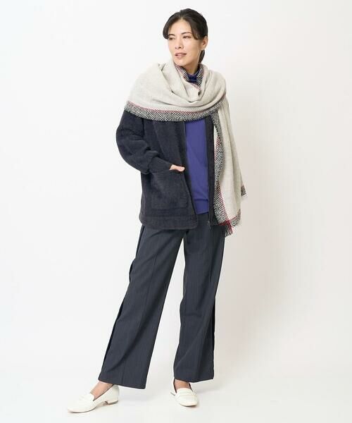 GEORGES RECH / ジョルジュ・レッシュ マフラー・ショール・スヌード・ストール | ウールラインストール | 詳細6