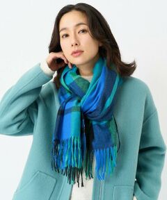 GEORGES RECH / ジョルジュ・レッシュ マフラー・ショール・スヌード・ストール | カラーチェック大判ストール