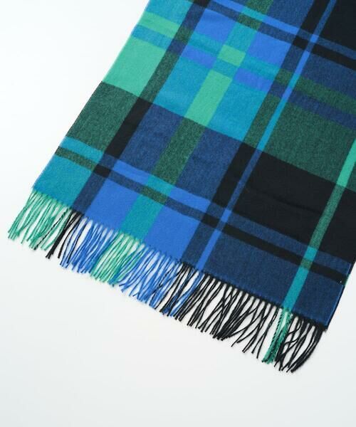 GEORGES RECH / ジョルジュ・レッシュ マフラー・ショール・スヌード・ストール | カラーチェック大判ストール | 詳細2