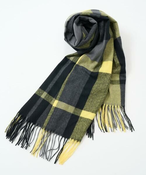 GEORGES RECH / ジョルジュ・レッシュ マフラー・ショール・スヌード・ストール | カラーチェック大判ストール | 詳細3