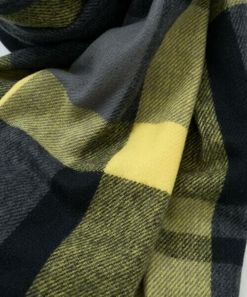 GEORGES RECH / ジョルジュ・レッシュ マフラー・ショール・スヌード・ストール | カラーチェック大判ストール | 詳細4