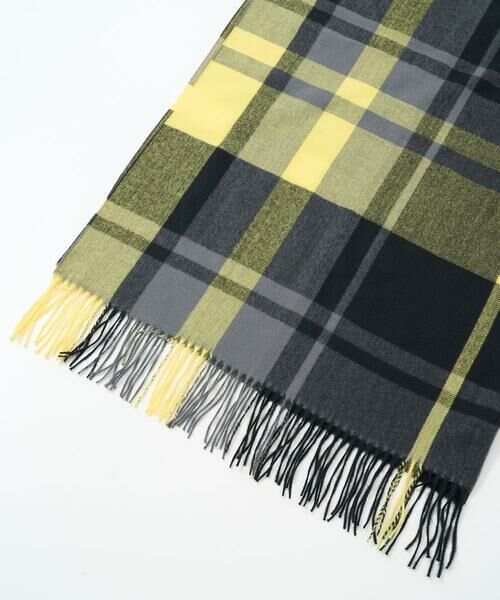 GEORGES RECH / ジョルジュ・レッシュ マフラー・ショール・スヌード・ストール | カラーチェック大判ストール | 詳細5