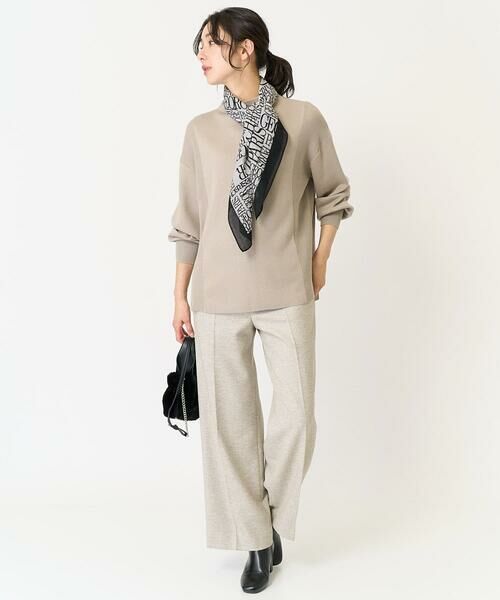 GEORGES RECH / ジョルジュ・レッシュ マフラー・ショール・スヌード・ストール | GRロゴ大判ウールスカーフ | 詳細13