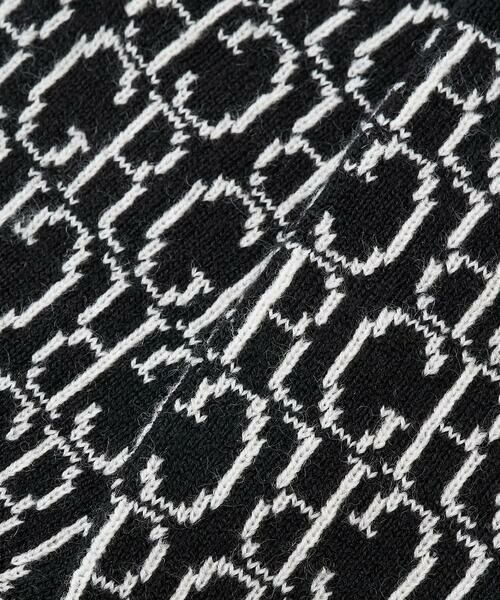 GEORGES RECH / ジョルジュ・レッシュ その他 | ジャガードニットGRロゴグローブ | 詳細3