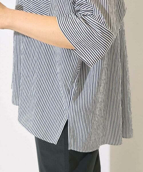 GEORGES RECH / ジョルジュ・レッシュ シャツ・ブラウス | [追加/接触冷感]バンドカラードルマンスリーブブラウス2 | 詳細10