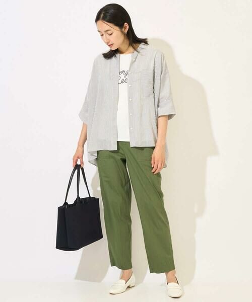 GEORGES RECH / ジョルジュ・レッシュ シャツ・ブラウス | [追加/接触冷感]バンドカラードルマンスリーブブラウス2 | 詳細21