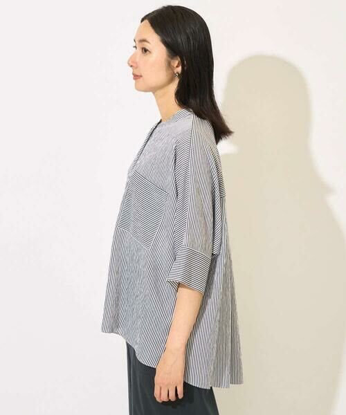 GEORGES RECH / ジョルジュ・レッシュ シャツ・ブラウス | [追加/接触冷感]バンドカラードルマンスリーブブラウス2 | 詳細6