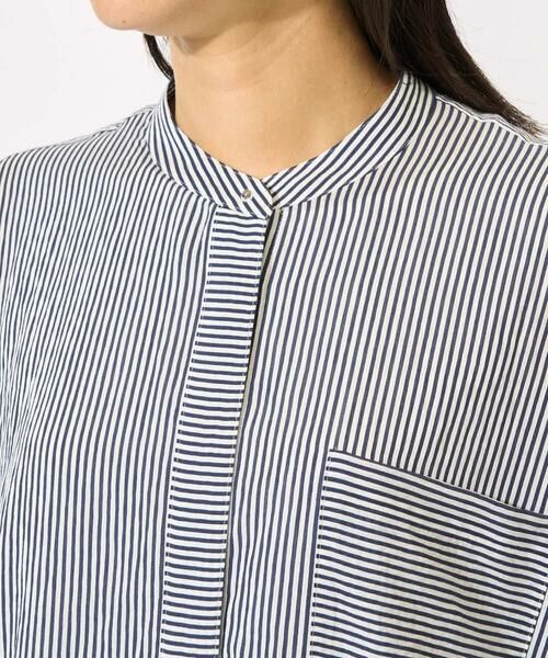 GEORGES RECH / ジョルジュ・レッシュ シャツ・ブラウス | [追加/接触冷感]バンドカラードルマンスリーブブラウス2 | 詳細8