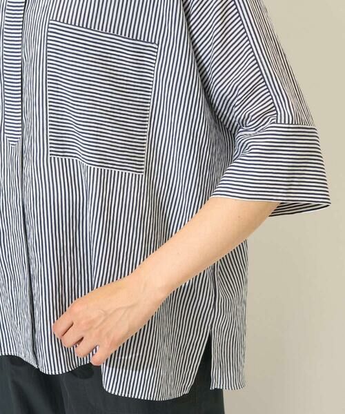 GEORGES RECH / ジョルジュ・レッシュ シャツ・ブラウス | [追加/接触冷感]バンドカラードルマンスリーブブラウス2 | 詳細9