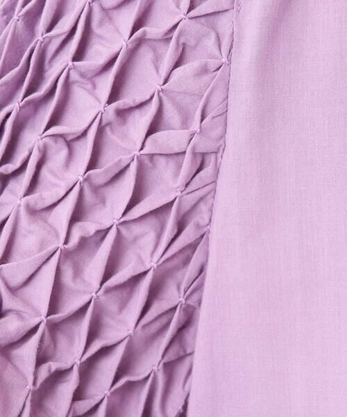 GEORGES RECH / ジョルジュ・レッシュ シャツ・ブラウス | ハンドスモッキング6分袖フレアブラウス | 詳細12