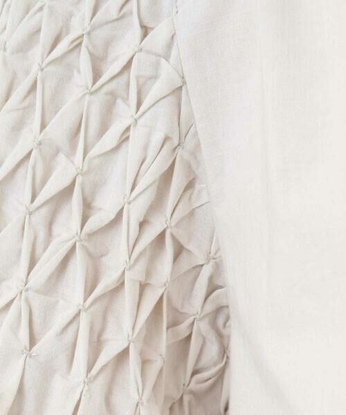GEORGES RECH / ジョルジュ・レッシュ シャツ・ブラウス | ハンドスモッキング6分袖フレアブラウス | 詳細13