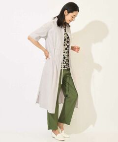 GEORGES RECH / ジョルジュ・レッシュ ロング・マキシ丈ワンピース | [撥水加工]撥水タフタシャツワンピース