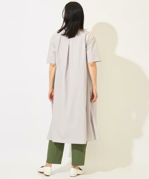 GEORGES RECH / ジョルジュ・レッシュ ロング・マキシ丈ワンピース | [撥水加工]撥水タフタシャツワンピース | 詳細13