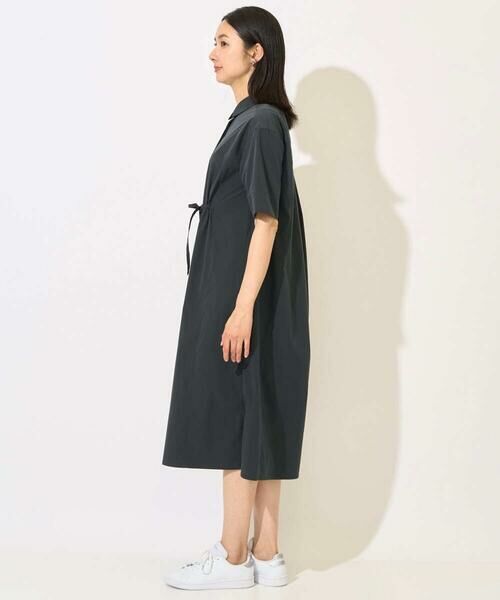 GEORGES RECH / ジョルジュ・レッシュ ロング・マキシ丈ワンピース | [撥水加工]撥水タフタシャツワンピース | 詳細2