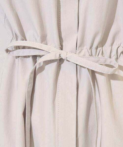 GEORGES RECH / ジョルジュ・レッシュ ロング・マキシ丈ワンピース | [撥水加工]撥水タフタシャツワンピース | 詳細9