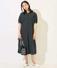 GEORGES RECH / ジョルジュ・レッシュ ロング・マキシ丈ワンピース | [撥水加工]撥水タフタドルマンスリーブワンピース