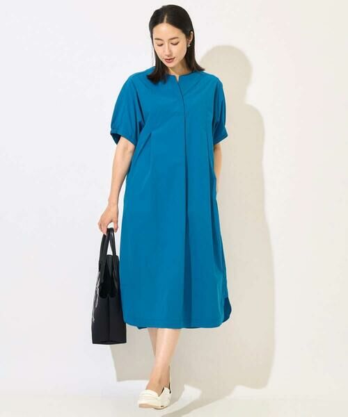 GEORGES RECH / ジョルジュ・レッシュ ロング・マキシ丈ワンピース | [撥水加工]撥水タフタドルマンスリーブワンピース | 詳細16