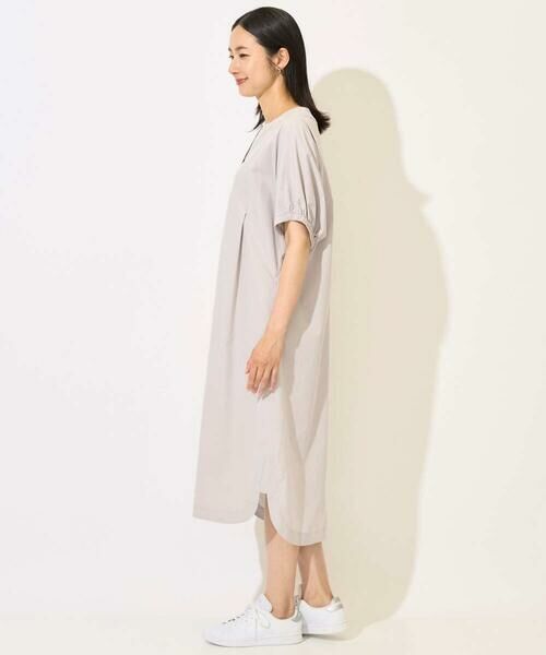 GEORGES RECH / ジョルジュ・レッシュ ロング・マキシ丈ワンピース | [撥水加工]撥水タフタドルマンスリーブワンピース | 詳細2