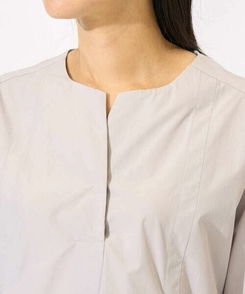 GEORGES RECH / ジョルジュ・レッシュ ロング・マキシ丈ワンピース | [撥水加工]撥水タフタドルマンスリーブワンピース | 詳細4