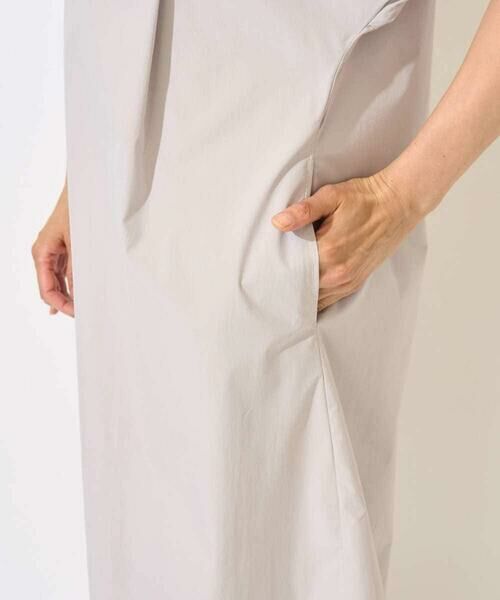 GEORGES RECH / ジョルジュ・レッシュ ロング・マキシ丈ワンピース | [撥水加工]撥水タフタドルマンスリーブワンピース | 詳細6