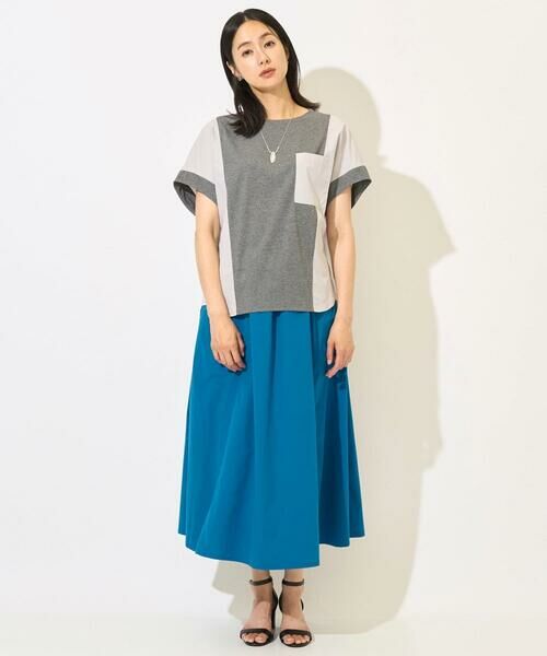 GEORGES RECH / ジョルジュ・レッシュ ロング・マキシ丈スカート | [撥水加工]タフタイージーギャザースカート | 詳細24