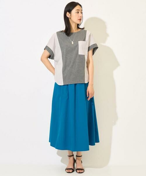 GEORGES RECH / ジョルジュ・レッシュ ロング・マキシ丈スカート | [撥水加工]タフタイージーギャザースカート | 詳細25