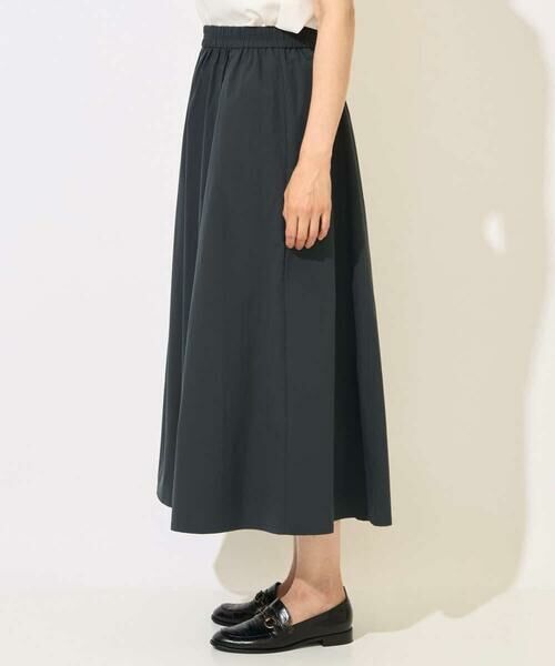 GEORGES RECH / ジョルジュ・レッシュ ロング・マキシ丈スカート | [撥水加工]タフタイージーギャザースカート | 詳細4
