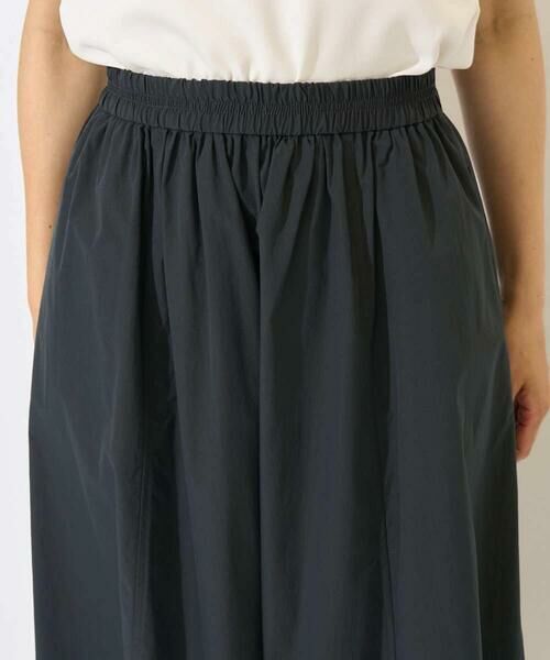 GEORGES RECH / ジョルジュ・レッシュ ロング・マキシ丈スカート | [撥水加工]タフタイージーギャザースカート | 詳細6