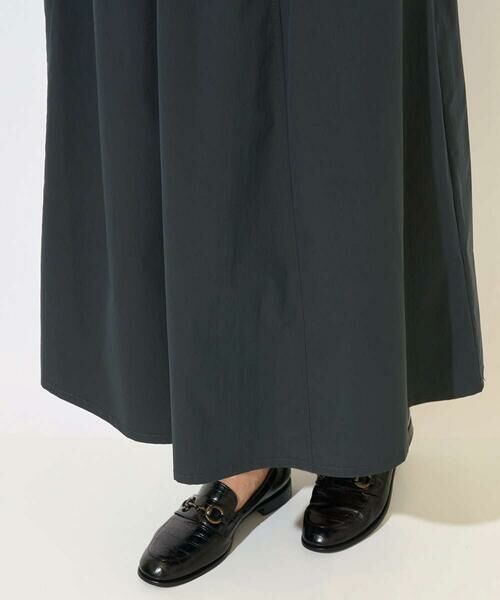 GEORGES RECH / ジョルジュ・レッシュ ロング・マキシ丈スカート | [撥水加工]タフタイージーギャザースカート | 詳細8