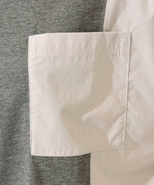 GEORGES RECH / ジョルジュ・レッシュ カットソー | [撥水加工]ドルマンスリーブジャージーコンビカットソー | 詳細10