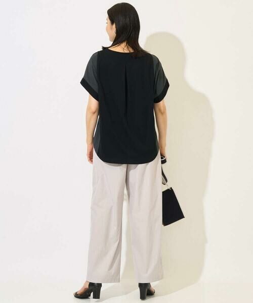 GEORGES RECH / ジョルジュ・レッシュ カットソー | [撥水加工]ドルマンスリーブジャージーコンビカットソー | 詳細16