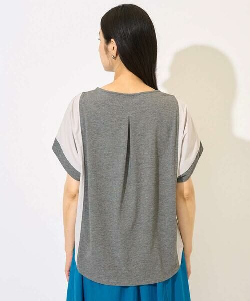 GEORGES RECH / ジョルジュ・レッシュ カットソー | [撥水加工]ドルマンスリーブジャージーコンビカットソー | 詳細6