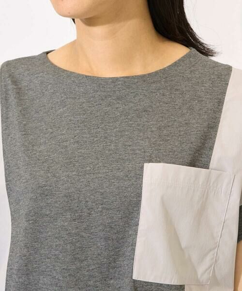 GEORGES RECH / ジョルジュ・レッシュ カットソー | [撥水加工]ドルマンスリーブジャージーコンビカットソー | 詳細7