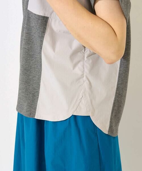 GEORGES RECH / ジョルジュ・レッシュ カットソー | [撥水加工]ドルマンスリーブジャージーコンビカットソー | 詳細9