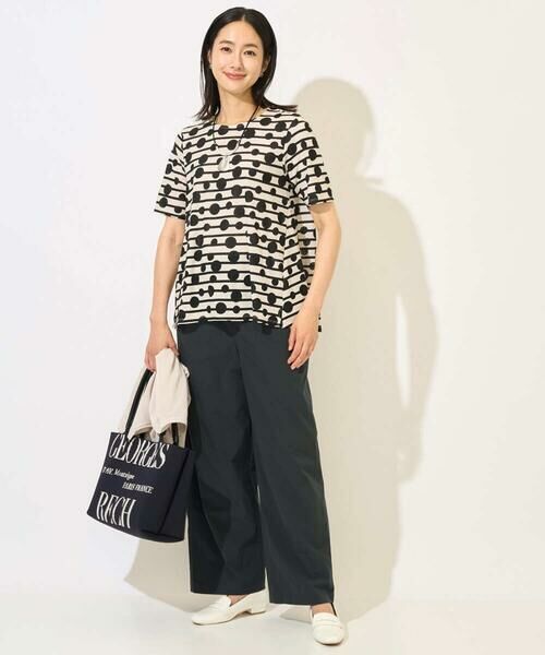 GEORGES RECH / ジョルジュ・レッシュ カットソー | [日本製]ドットボーダーカットソー | 詳細19