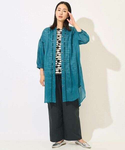 GEORGES RECH / ジョルジュ・レッシュ カットソー | [日本製]ドットボーダーカットソー | 詳細20