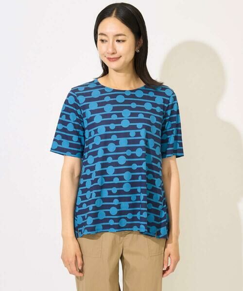 GEORGES RECH / ジョルジュ・レッシュ カットソー | [日本製]ドットボーダーカットソー | 詳細5